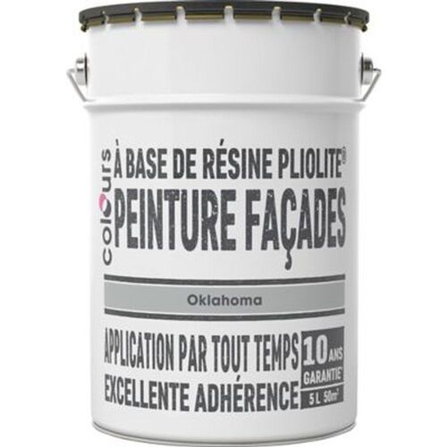 Peinture fa?ade Pliolite? Colours gris Oklahoma 5L