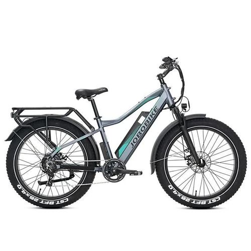 Vélo Électrique Jobobike Robin 48v Fatbike 26 » 14ah 250w Gris