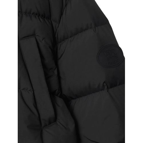 Burberry Doudoune À Patch Knight - Noir