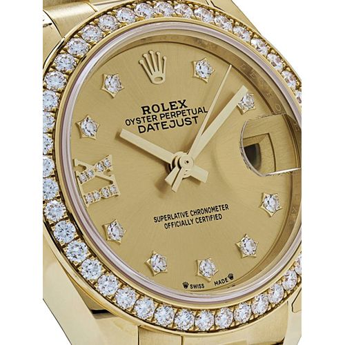 Rolex Montre Datejust 28 Mm (2022) - Or