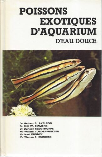 Poissons Exotiques D'aquarium D'eau Douce.