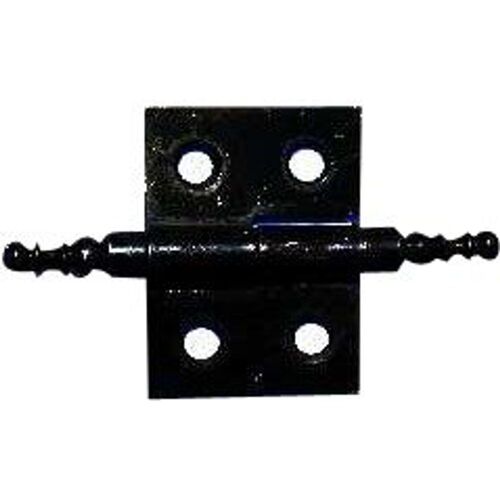 Lot de 2 paumelles ? vase noires 30 x 40 mm droite