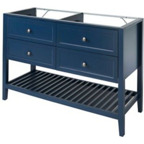 Meuble sous vasque ? poser 4 tiroirs GoodHome Perma bleu 120 cm