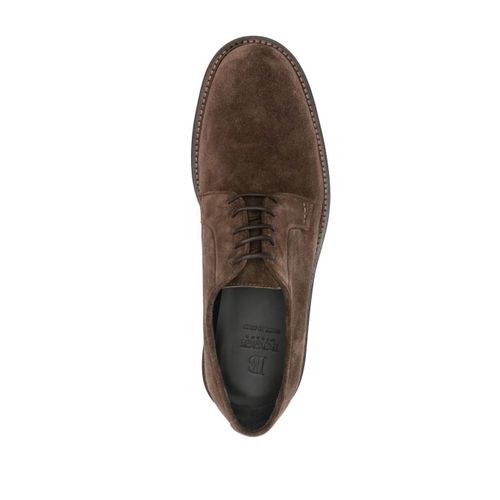 Boggi Milano Derbies En Daim - Marron