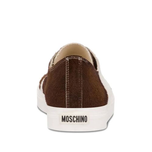 Moschino Baskets À Empiècements - Tons Neutres