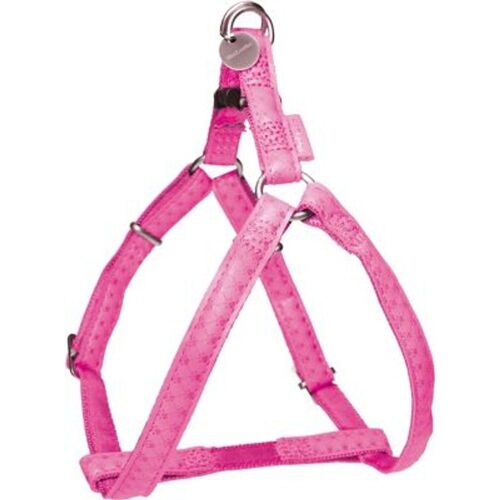 Harnais Réglable Mc Leather 25mm Fuschia
