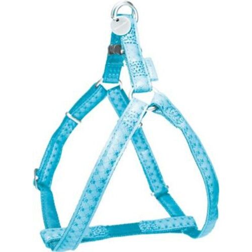 Harnais Réglable Mc Leather 10mm Turquoise