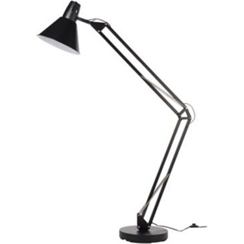 Lampadaire Harchies E27 Ip20 Noir