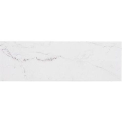 Carrelage mural effet marbre Elegance 20x60 cm blanc