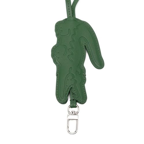 Lacoste porte-clés à logo embossé - Vert