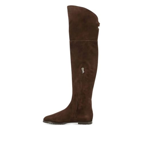 Maison Skorpios Cuissardes Stefania En Daim - Marron