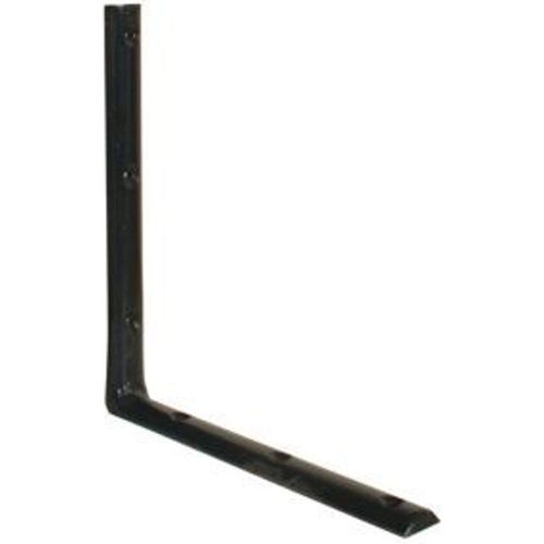 Equerre demi ronde 350 x 350 mm - acier noir