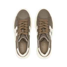 Hogan Baskets Rebel À Lacets - Marron