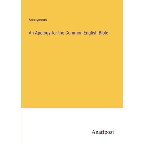 An Apology For The Common English Bible