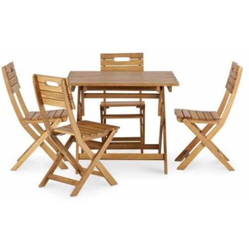 Chaise De Jardin En Acacia Denia Pliante