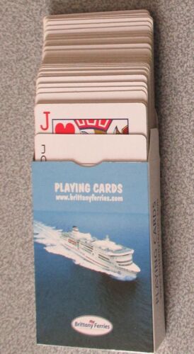 Playing Cards Brittany Ferries - Jeu Classique De 52 Cartes + 2 Jokers
