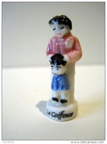  Feve Les Villageois 2 La Coiffeuse 2000