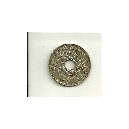 Pièce De 10 Centimes 1938 Lindauer En Maillechort