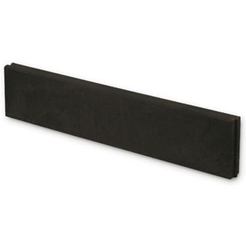 Bordure Droite En B?Ton Noire 100 X 20 Cm  ?P.60 Mm