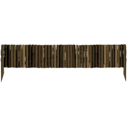 Bordure ? Planter Bambou Noir 120 X 20 Cm