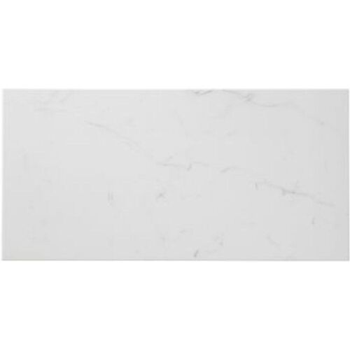 Carrelage sol blanc 30 x 60 cm Elegance Marble