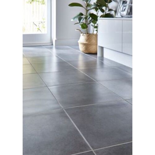 Carrelage sol anthracite 42 6 x 42 6 cm Konkrete