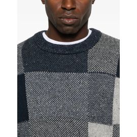 Paul Smith Pull À Empiècements Patchwork - Bleu