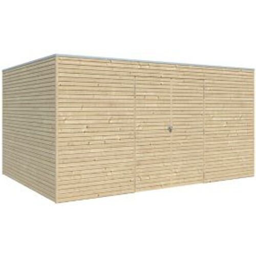 Abri De Jardin Bois Qb  12 6 M? ?P.28 Mm Ldd