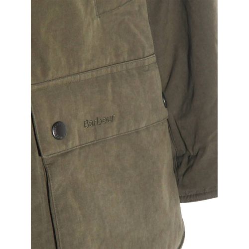 Barbour Surchemise Bedale À Col En Velours Côtelé - Vert