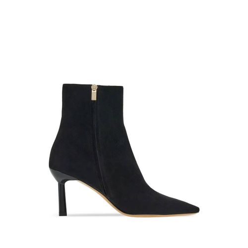 Ferragamo Bottines 70 Mm À Bout Pointu - Noir