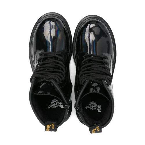 Dr. Martens Bottines Vernies À Lacets - Noir