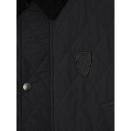 Burberry Doudoune À Logo Brodé - Noir