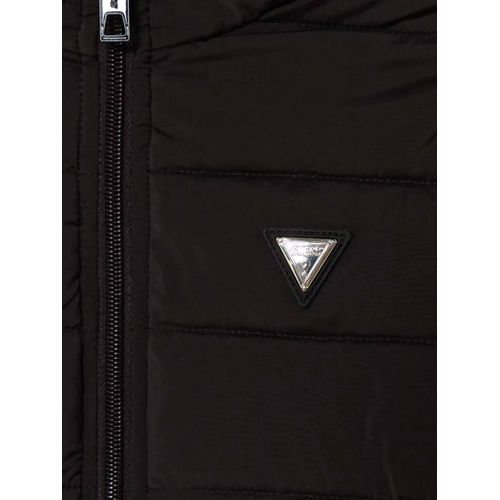 Guess Kids Doudoune À Capuche - Noir