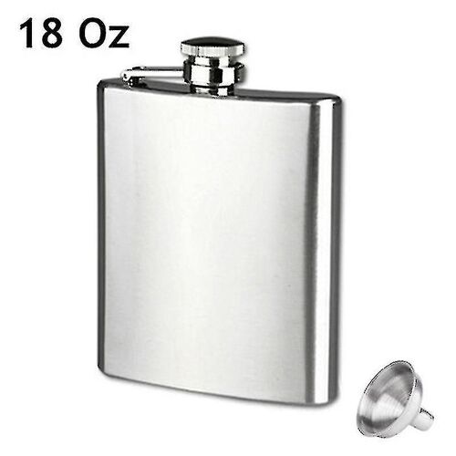 Flacon de liqueur de hanche en acier inoxydable Whisky Alcool Pocket Wine Bottle1pcs