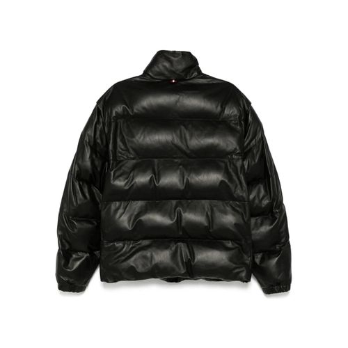 Bally Doudoune En Cuir 2 En 1 - Noir