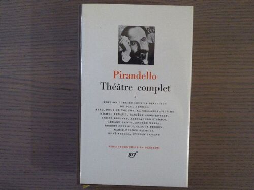 Théâtre Complet. Tome I.