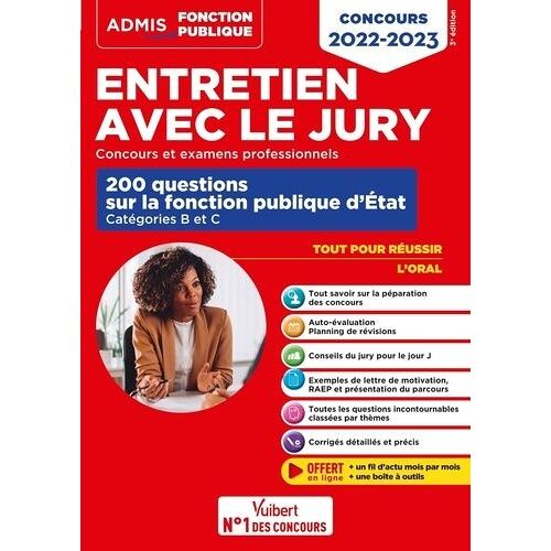 Entretien Avec Le Jury - 200 Questions Sur La Fonction Publique D'etat Catégories B Et C