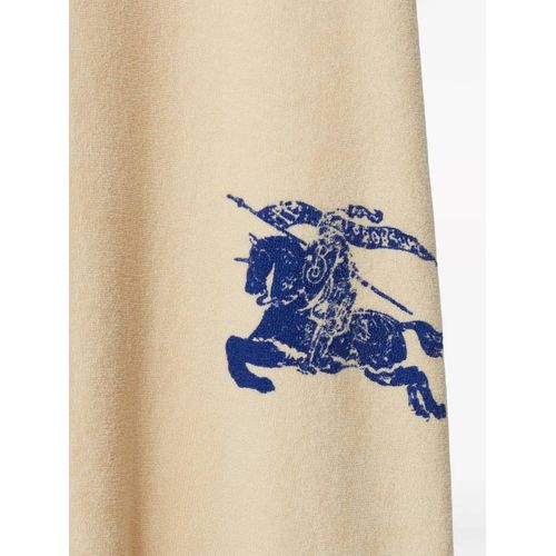 Burberry Robe Towelling À Capuche - Tons Neutres