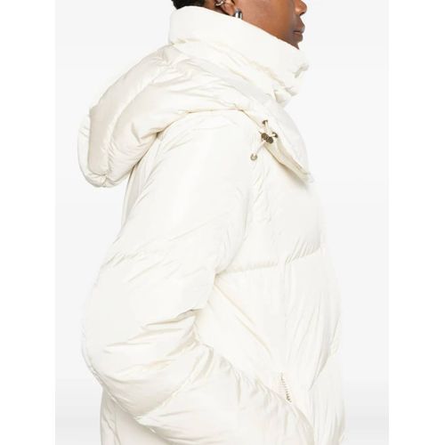 Moncler Doudoune À Simple Boutonnage - Tons Neutres