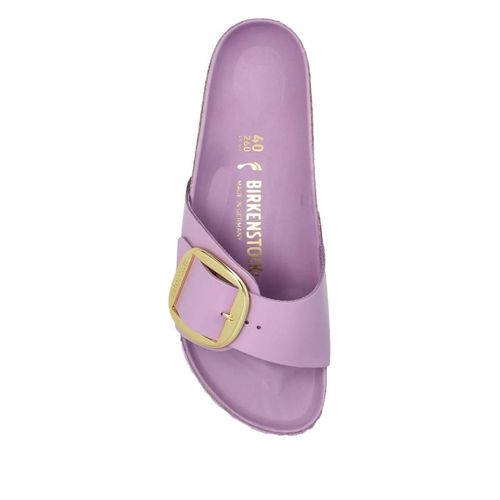 Birkenstock Sandales Madrid En Cuir - Violet