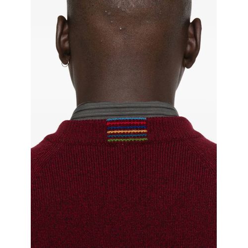 Paul Smith Pull En Laine Mérinos - Marron