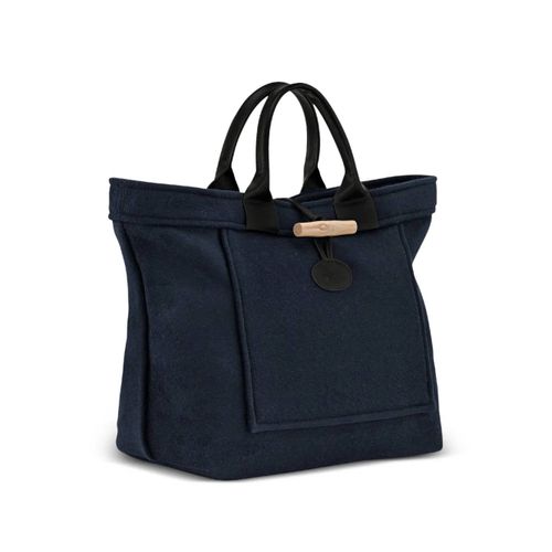 Longchamp grand sac à main Le Roseau - Bleu