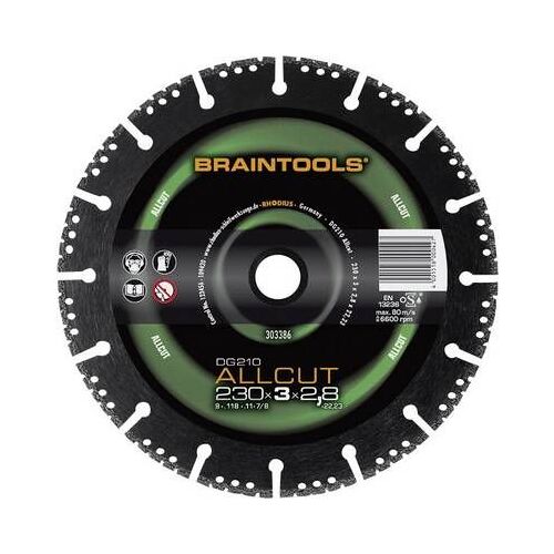 Disque de tronà§onneuse diamanté DG210 ALLCUT à230 mm