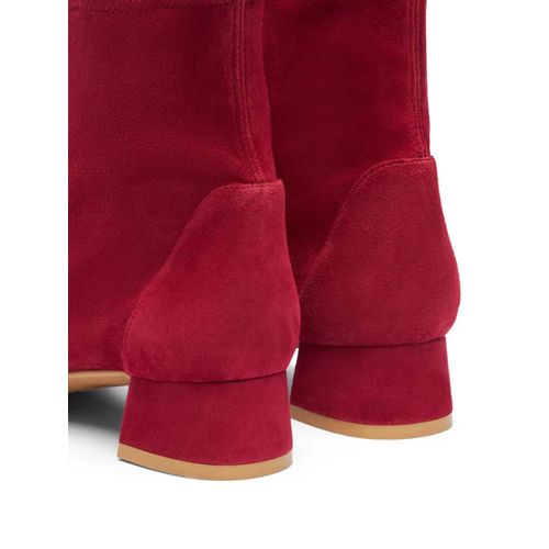 Stuart Weitzman Bottines Grace En Maille - Rouge
