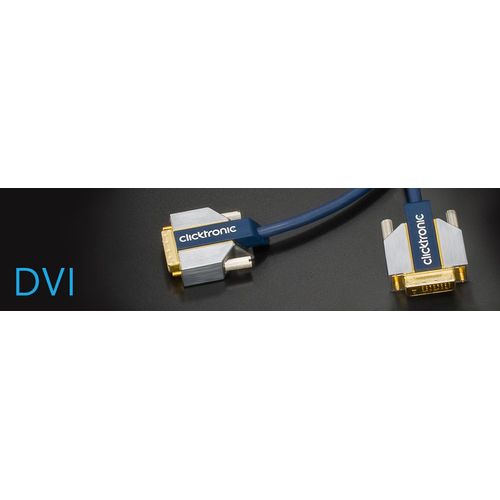 DVI-D connection cable Video cable for HD signals up to QXGA / FullHD