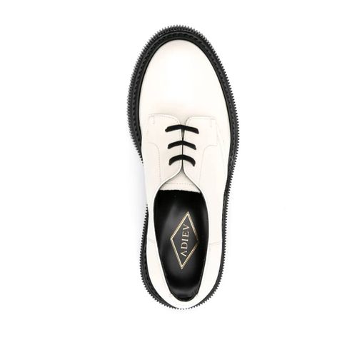 Adieu Paris Derbies Type 132 En Cuir - Blanc