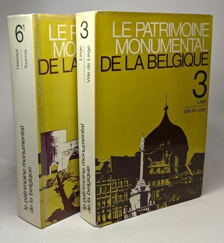 Le Patrimoine Monumental De La Belgique - 3 - Liège Ville De Liège + 6.1 Hainaut / Tournai
