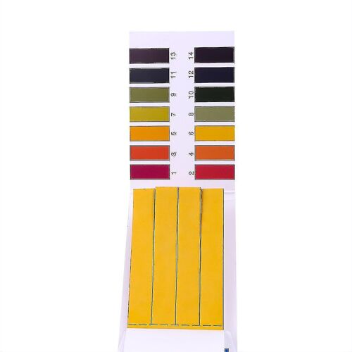 2024 Nouveau 80 Strips/pack Ph 1-14 Papier tournesol Papiers de testeur de pH Test de papier indicateur universel pour aquarium d'eau Linghai