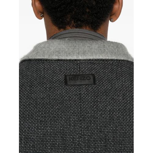 Kenzo Veste À Poches Plaquées - Gris
