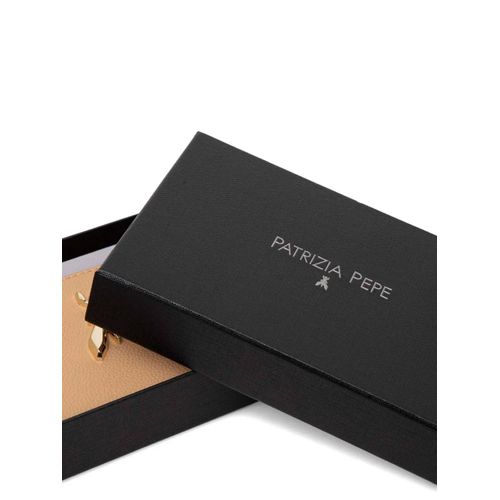 Patrizia Pepe portefeuille à plaque logo - Tons neutres